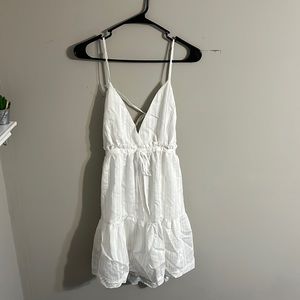 Brand New Forever 21 White Summer Backless Dress
